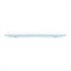 Turgla Fusion Glass 13.75" x 5" x h:0.5" Rectangular Blue Glass Platter