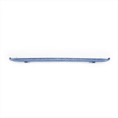 Turgla Fusion Glass 13.75" x 5" x h:0.5" Rectangular Blue Glass Platter
