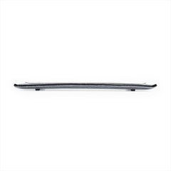 Turgla Fusion Glass 13.75" x 5" x h:0.5" Rectangular Charcoal Glass Platter