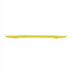 Turgla Fusion Glass 13.75" x 5" x h:0.5" Rectangular Yellow Glass Platter