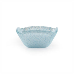 Turgla Fusion Glass 2.25" x 2.25" x h:1.5" 2 oz. Square Blue Glass Ramekin