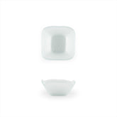 Turgla Fusion Glass 2.25" x 2.25" x h:1.5" 2 oz. Square Frosted Glass Ramekin