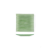 Turgla Fusion Glass 7.75" x 7.75" Square Green Glass Plate