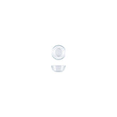 Turgla Fusion Glass dia.2" h:1" 1 oz. Round Clear Glass Ramekin