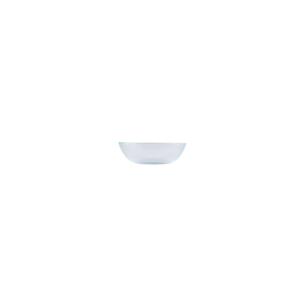 Turgla Fusion Glass dia.4.5" h:1.5" 5 oz. Round Clear Glass Bowl