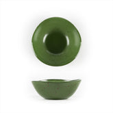 Turgla Fusion Glass dia.5.5" h:2" 14 oz. Round Basil Glass Bowl