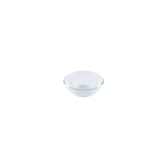Turgla Fusion Glass dia.5.5" h:2" 14 oz. Round Clear Glass Bowl