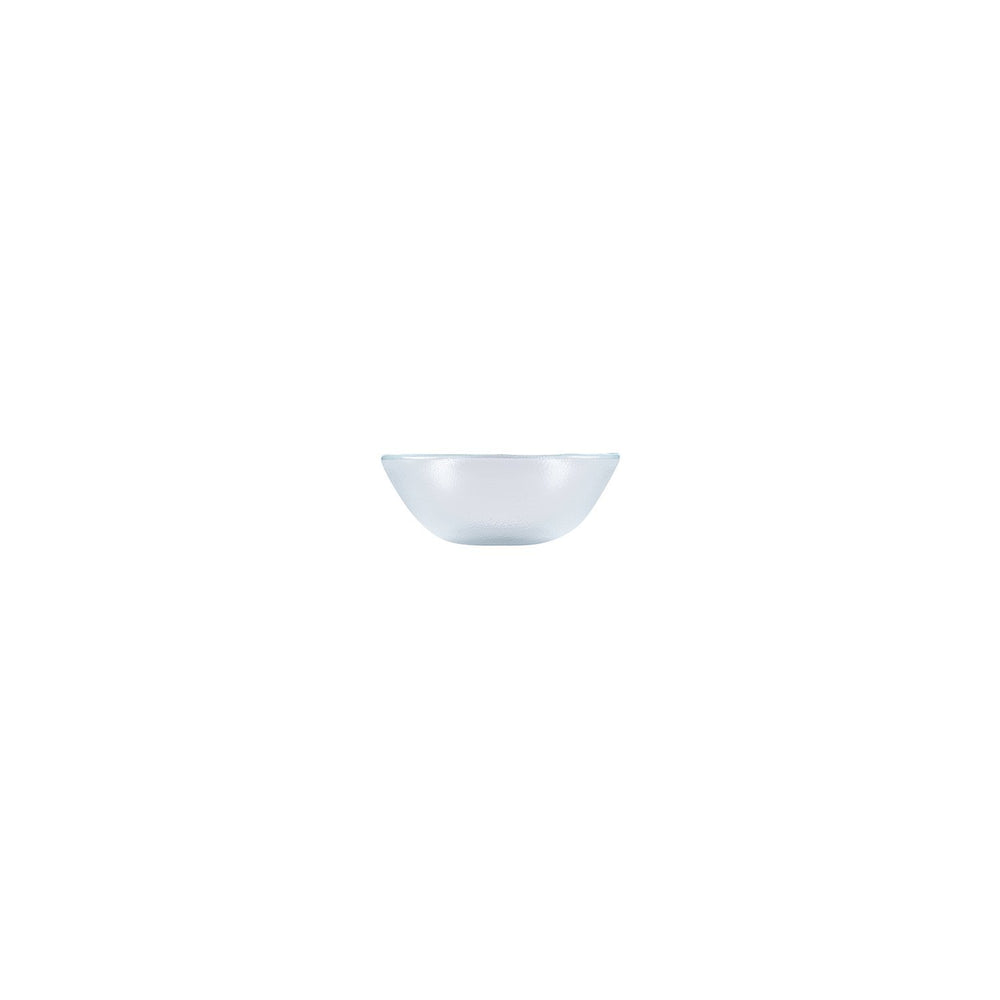 Turgla Fusion Glass dia.5.5" h:2" 14 oz. Round Clear Glass Bowl