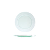 Turgla Fusion Glass dia.7.75" Round Clear Glass Plate