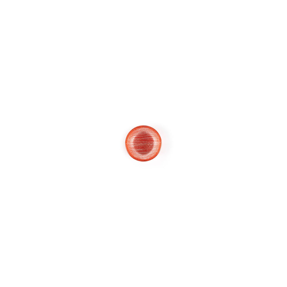 Turgla Fusion Glass dia.2.75" h:1.25" 4 oz. Round Red Glass Ramekin