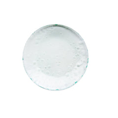Turgla Fusion Glass dia.9" Round Clear Glass Plate