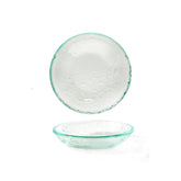 Turgla Fusion Glass dia.8.5" h:1.75" 20 oz. Round Clear Glass Bowl
