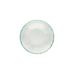 Turgla Fusion Glass dia.8.5" h:1.75" 20 oz. Round Clear Glass Bowl