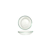 Turgla Fusion Glass dia.5.5" h:1.25" 8 oz. Round Clear Glass Bowl