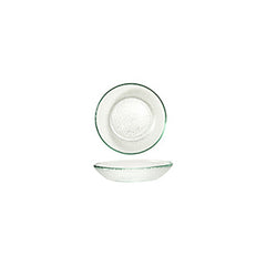 Turgla Fusion Glass dia.5.5" h:1.25" 8 oz. Round Clear Glass Bowl