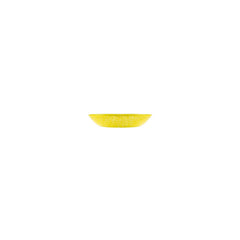 Turgla Fusion Glass dia.5.5" h:1.25" 8 oz. Round Yellow Glass Bowl