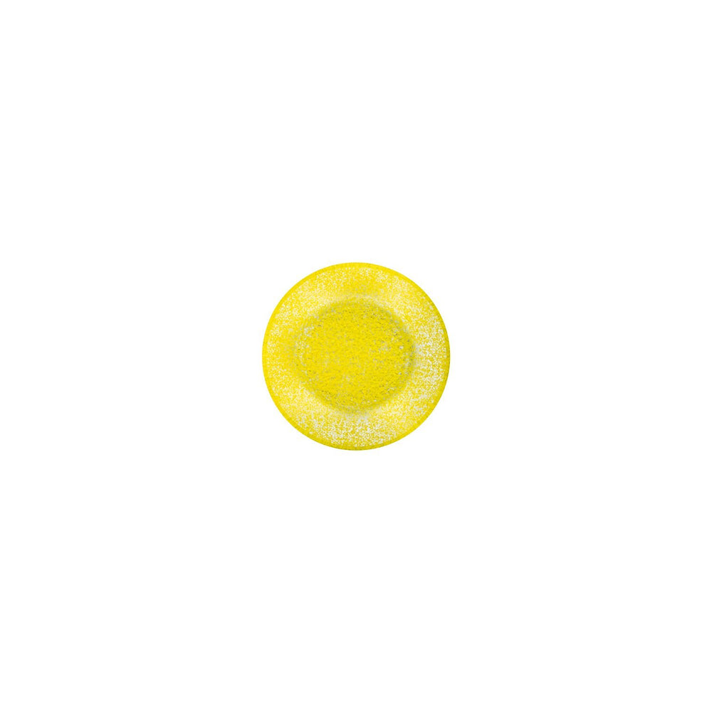 Turgla Fusion Glass dia.5.5" h:1.25" 8 oz. Round Yellow Glass Bowl