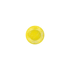 Turgla Fusion Glass dia.5.5" h:1.25" 8 oz. Round Yellow Glass Bowl