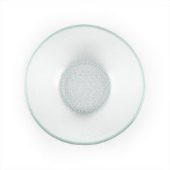 Turgla Fusion Glass dia.7.5" h:2.75" 20 oz. Round Clear Glass Bowl