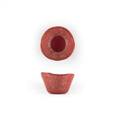 Turgla Fusion Glass dia.3.25" h:2" 4 oz. Round Red Glass Ramekin