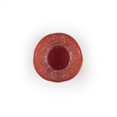 Turgla Fusion Glass dia.3.25" h:2" 4 oz. Round Red Glass Ramekin