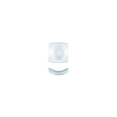 Turgla Fusion Glass 3.5" x 3.5" x h:1.25" 3 oz. Square Clear Glass Ramekin