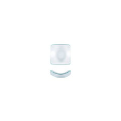 Turgla Fusion Glass 3.5" x 3.5" x h:1.25" 3 oz. Square Clear Glass Ramekin