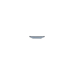 Turgla Fusion Glass 4.25" x 2.5" x h:0.5" 1 oz. Rectangular Charcoal Glass Ramekin
