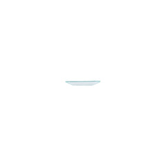 Turgla Fusion Glass 4.25" x 2.5" x h:0.5" 1 oz. Rectangular Clear Glass Ramekin