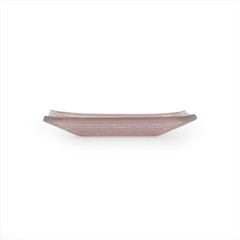 Turgla Fusion Glass 4.25" x 2.5" x h:0.5" 1 oz. Rectangular Pink Purple Glass Ramekin