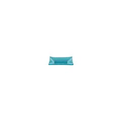 Turgla Fusion Glass 4.25" x 2.5" x h:0.5" 1 oz. Rectangular Blue Glass Ramekin