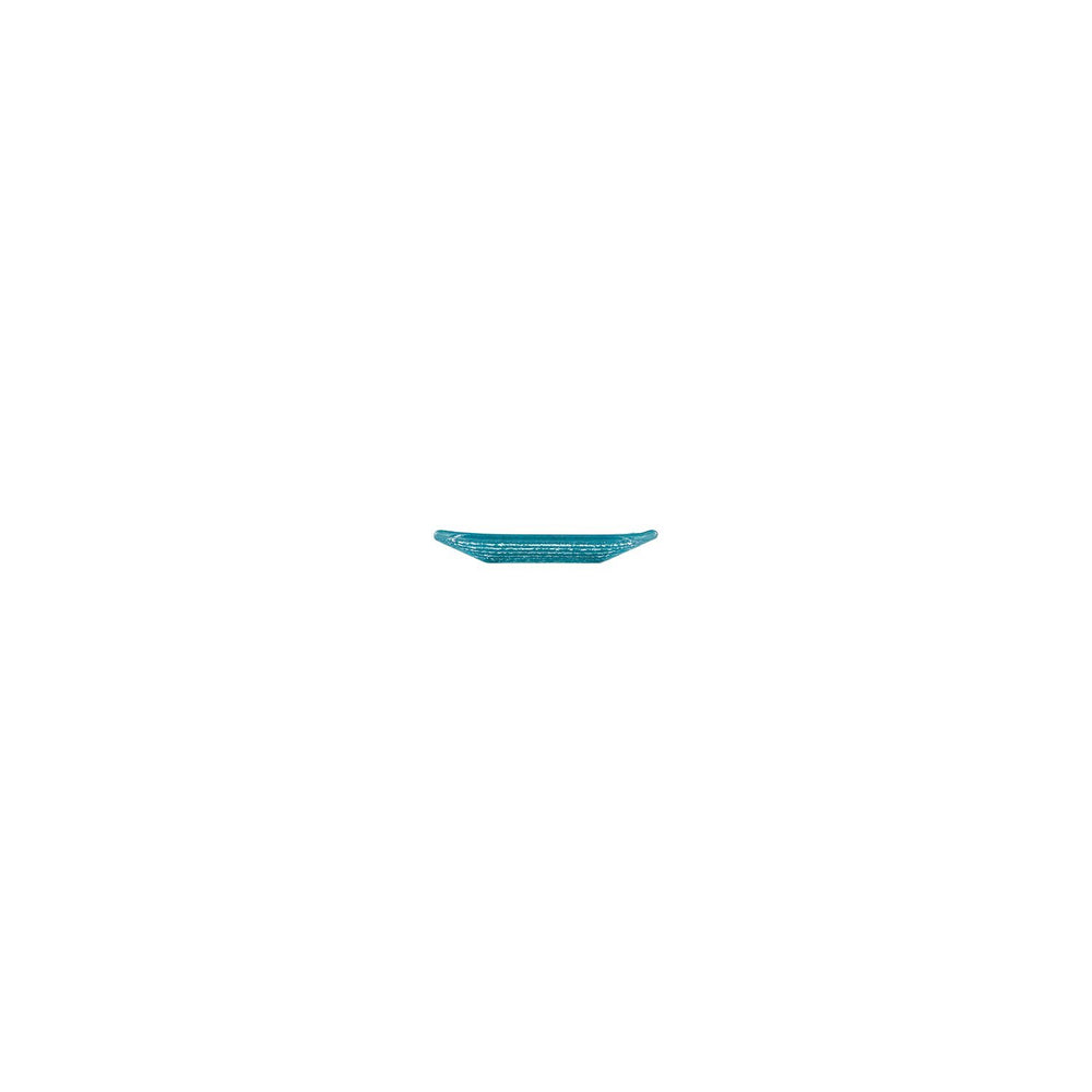 Turgla Fusion Glass 4.25" x 2.5" x h:0.5" 1 oz. Rectangular Blue Glass Ramekin