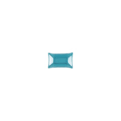 Turgla Fusion Glass 4.25" x 2.5" x h:0.5" 1 oz. Rectangular Blue Glass Ramekin