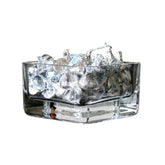 Senses 4" x 4" x h:2" 9 oz. Square Clear Glass Bowl