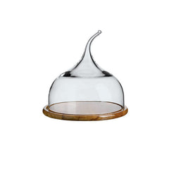 Senses dia.10" Round Clear Glass Plate