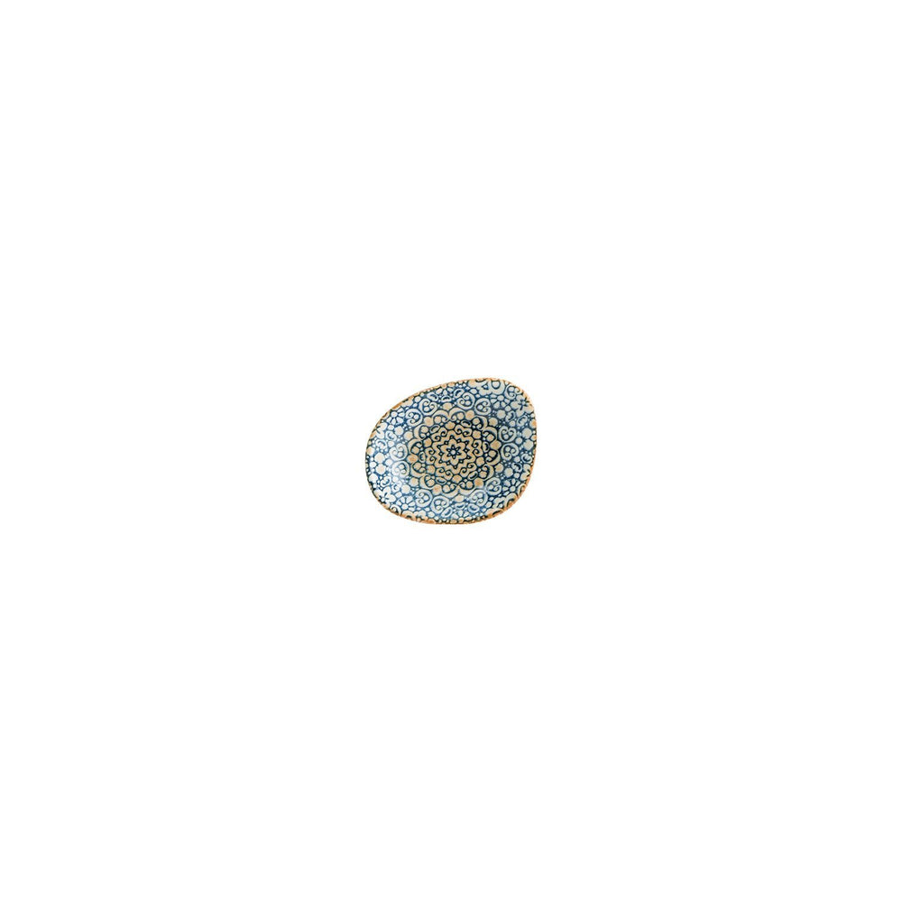 Alhambra 4" x 3" x h:0.75" 1 oz. Organic Decorated Vitrified Bowl