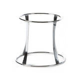 Fusion Tower dia.10" h:8.75" Round Silver Stainless Steel Riser