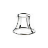 Fusion Tower dia.8" h:5.75" Round Silver Stainless Steel Riser