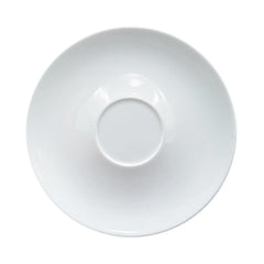 Delta-Coupe dia.7.25" Round White Porcelain Saucer