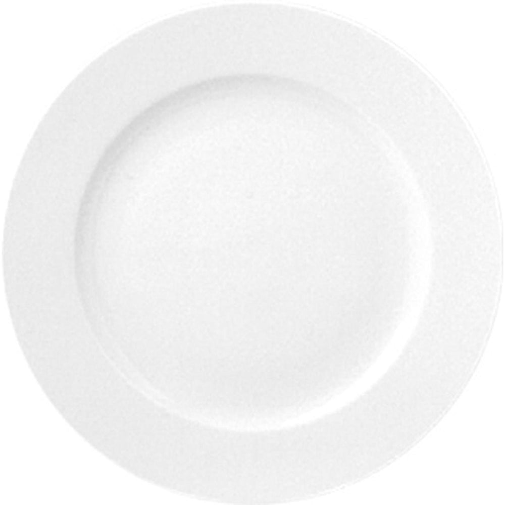 Delta dia.6.25" Round White Porcelain Plate