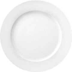 Delta dia.10.5" Round White Porcelain Plate