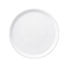 Delta dia.11.75" Round White Porcelain Plate