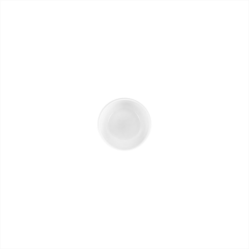 Delta-Coupe dia.4" h:1.75" 8 oz. Round White Porcelain Ramekin