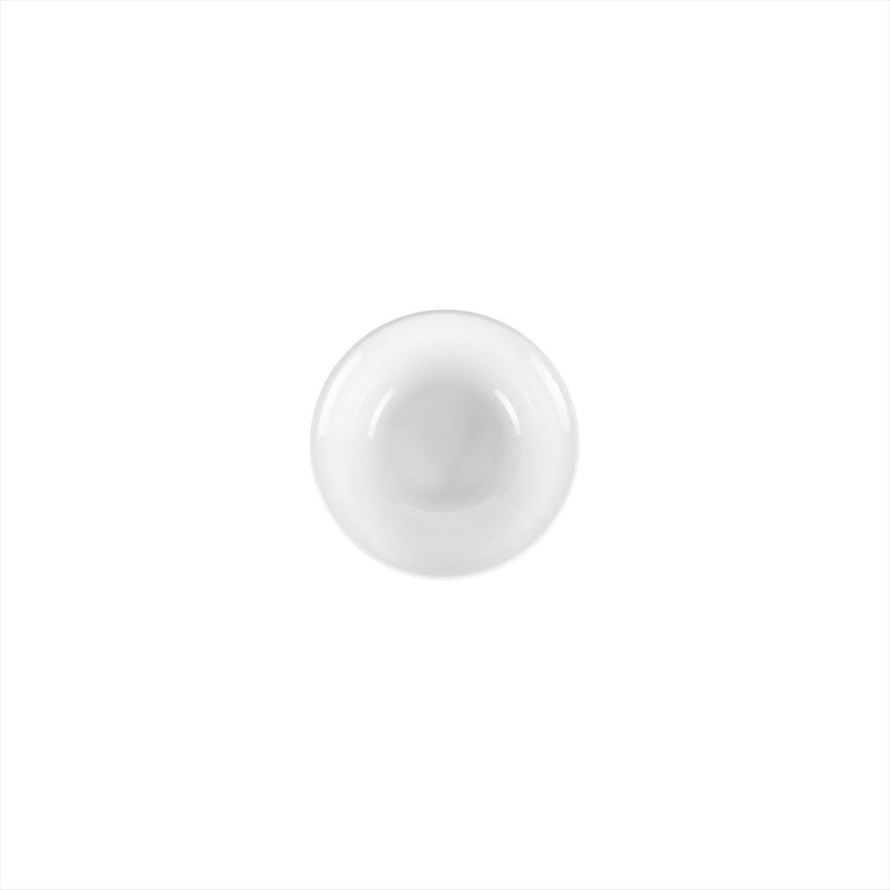 Delta-Coupe dia.5.5" h:1.75" 10 oz. Round White Porcelain Bowl