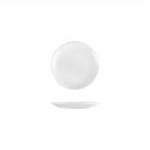 Delta-Coupe dia.6" Round White Porcelain Plate