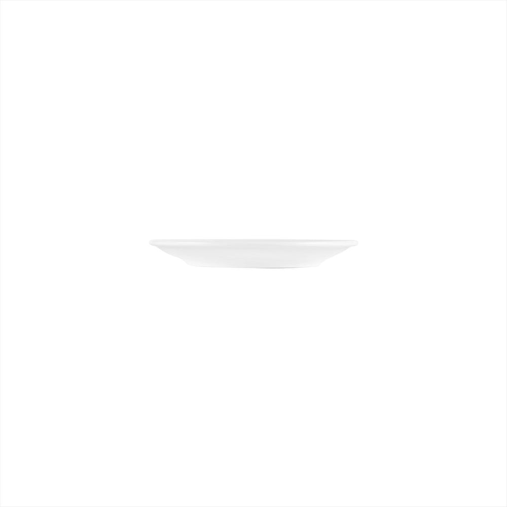 Delta-Coupe dia.7.5" Round White Porcelain Plate