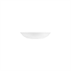 Delta-Coupe dia.8" h:1.5" 18 oz. Round White Porcelain Deep Plate
