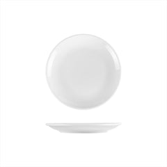 Delta-Coupe dia.8.25" Round White Porcelain Plate
