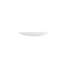 Delta-Coupe dia.8.25" Round White Porcelain Plate