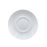 Delta dia.6" Round White Porcelain Saucer